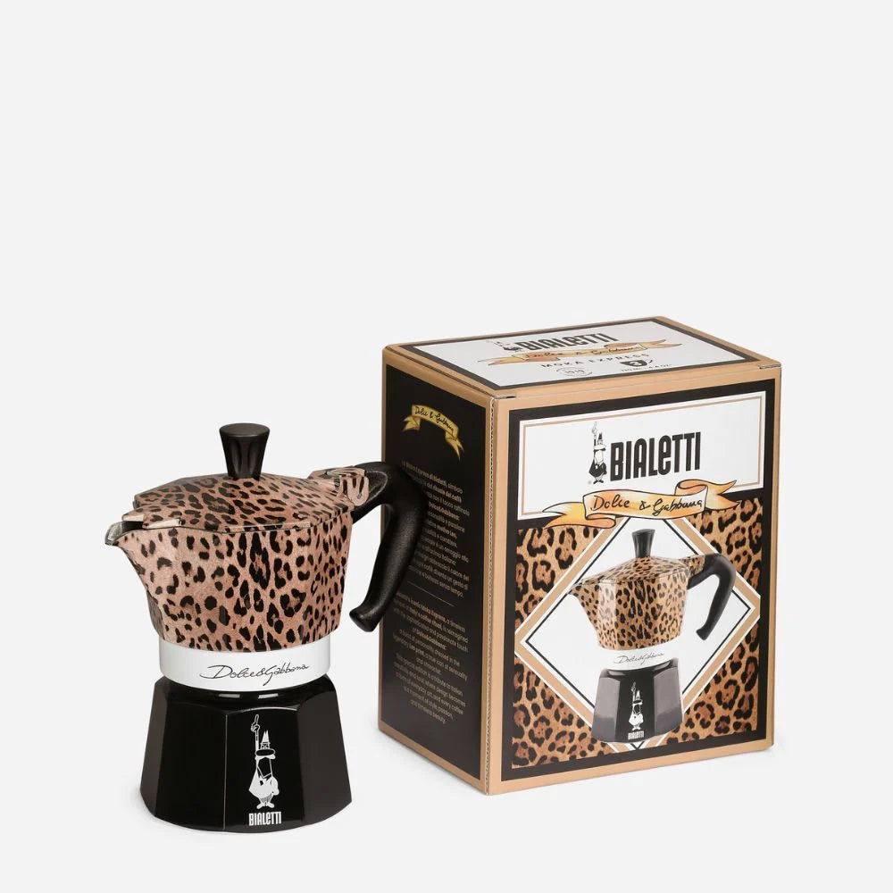Dolce & Gabbana Leopardo Moka Express 3 Cup