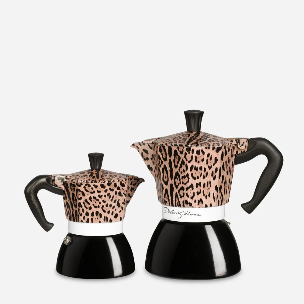 Dolce & Gabbana Leopardo Moka Induction 6 Cup