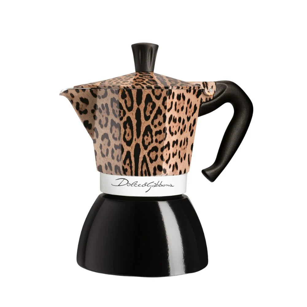 Dolce & Gabbana Leopardo Moka Induction 6 Cup