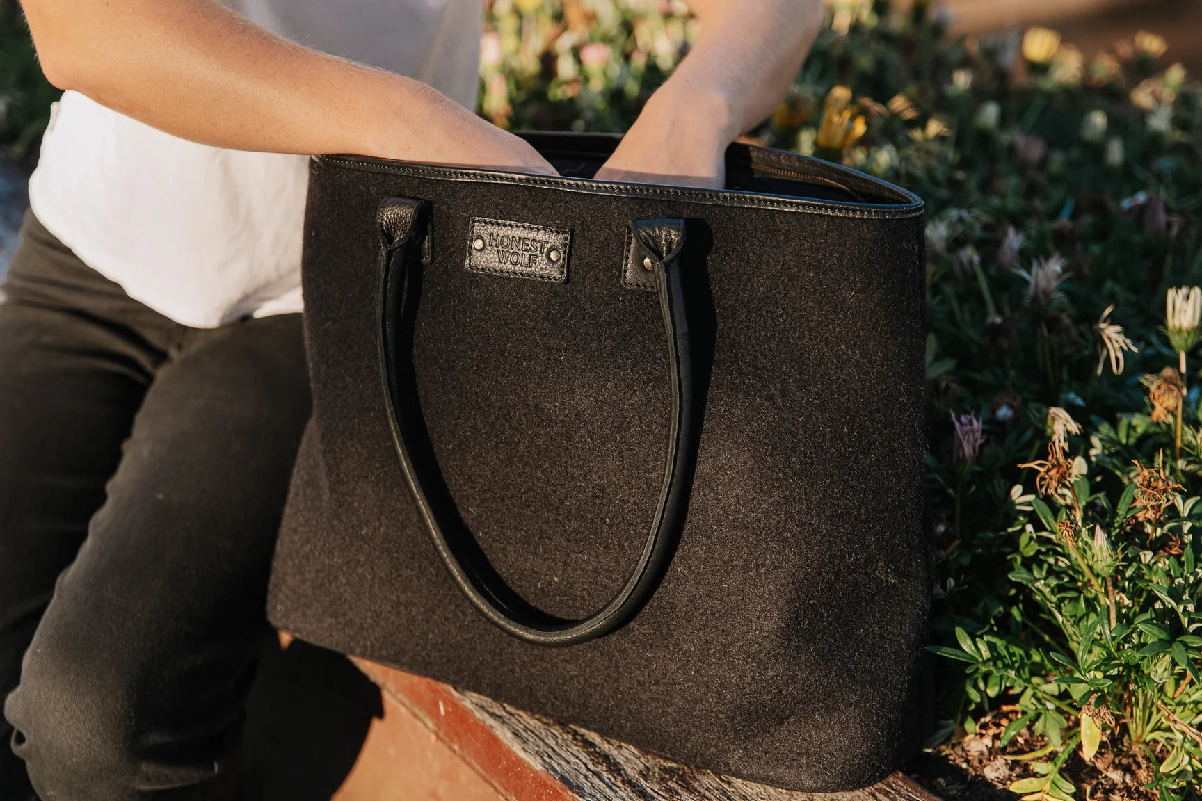 The Mini Tote-Midnight Black