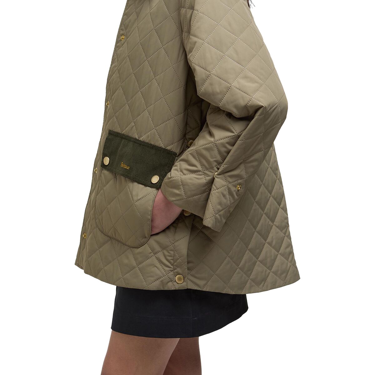 Barbour Corinne Quilt Dusky Green/Ancient