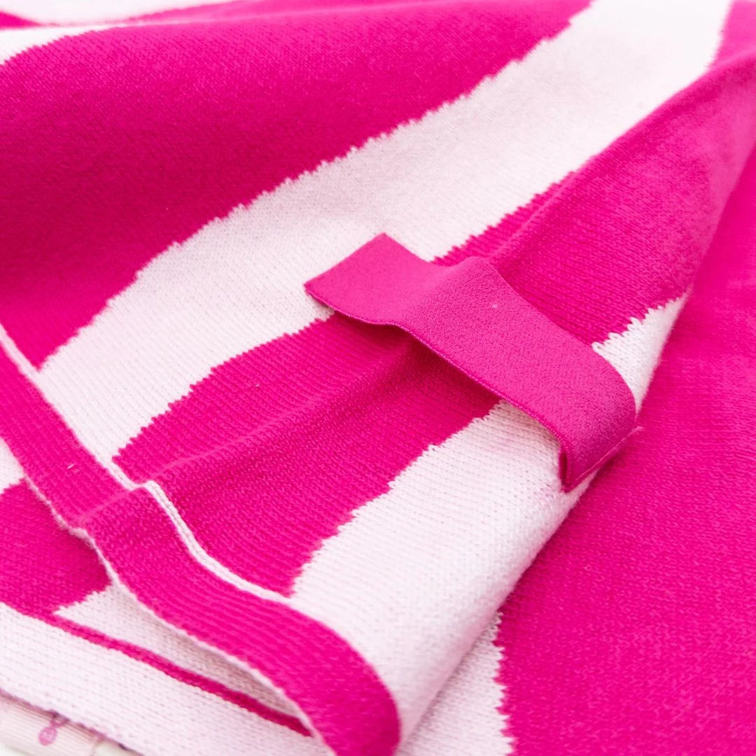 Hair & Travel Towel Raspberry Sherbet Waves