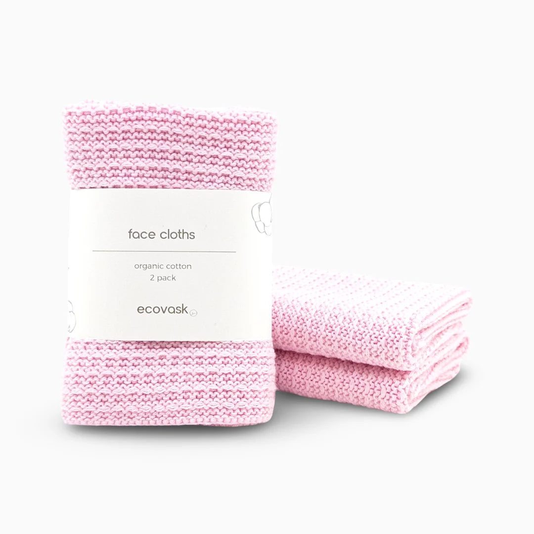 Face Cloth 2pk Sherbet