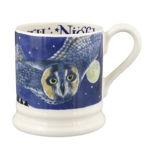 Half Pint Mug Winter Owl