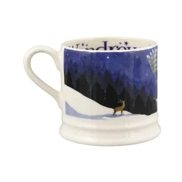 Winter Owl Small Mug