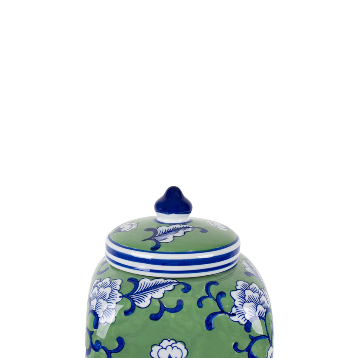 Peony Square Jar Large