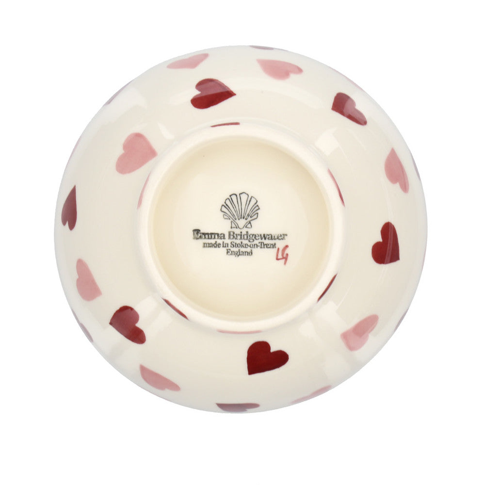 French Bowl Pink Hearts