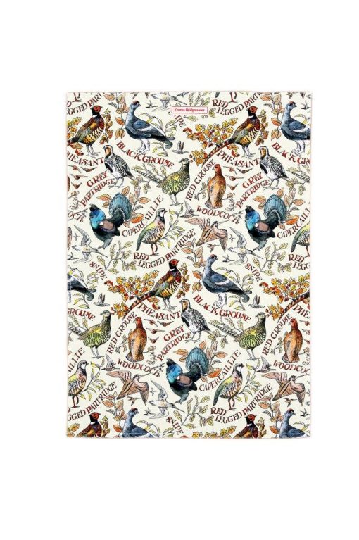 Game Birds Tea Towel