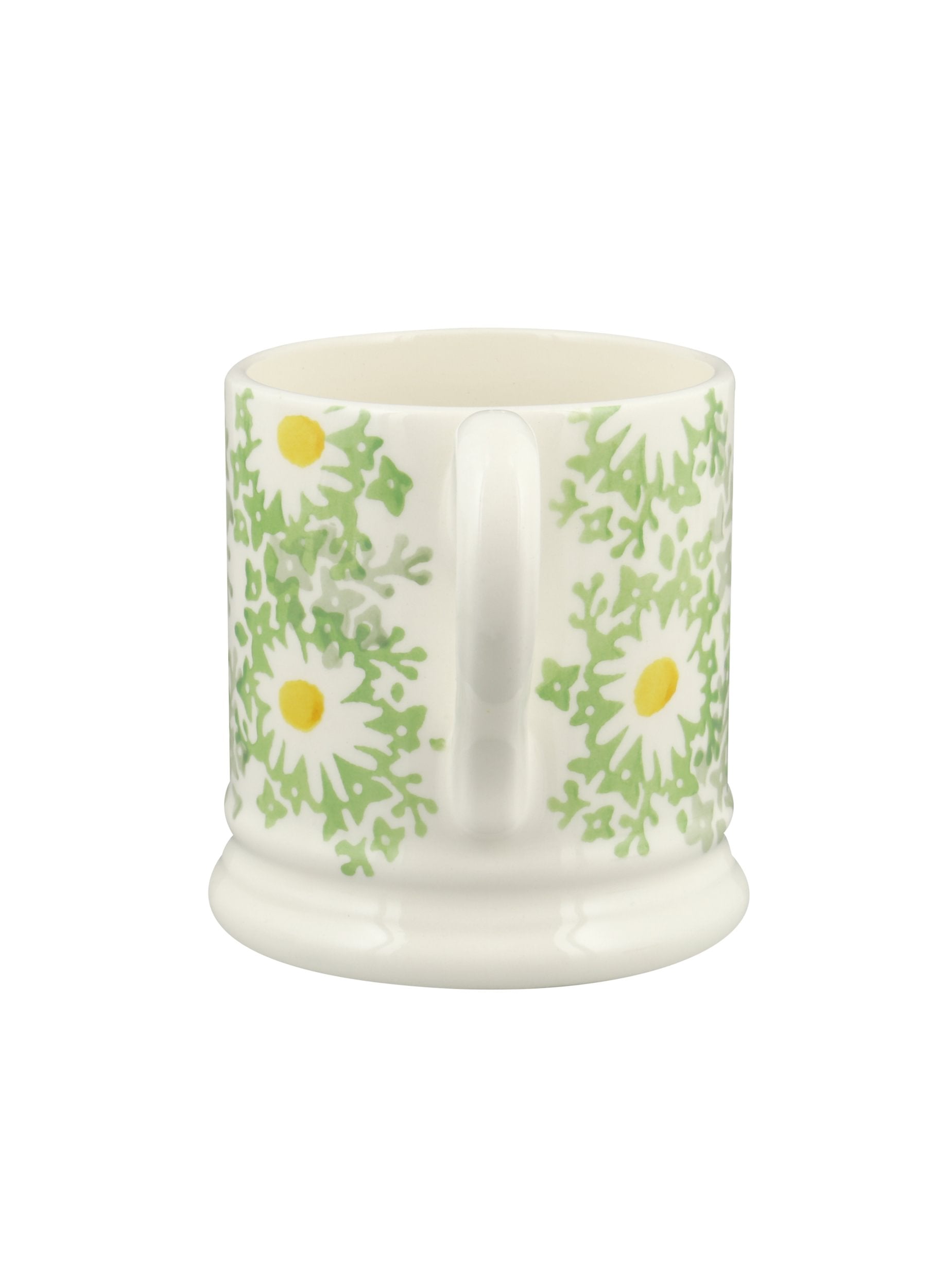 Green Daisy Fields Half Pint Mug