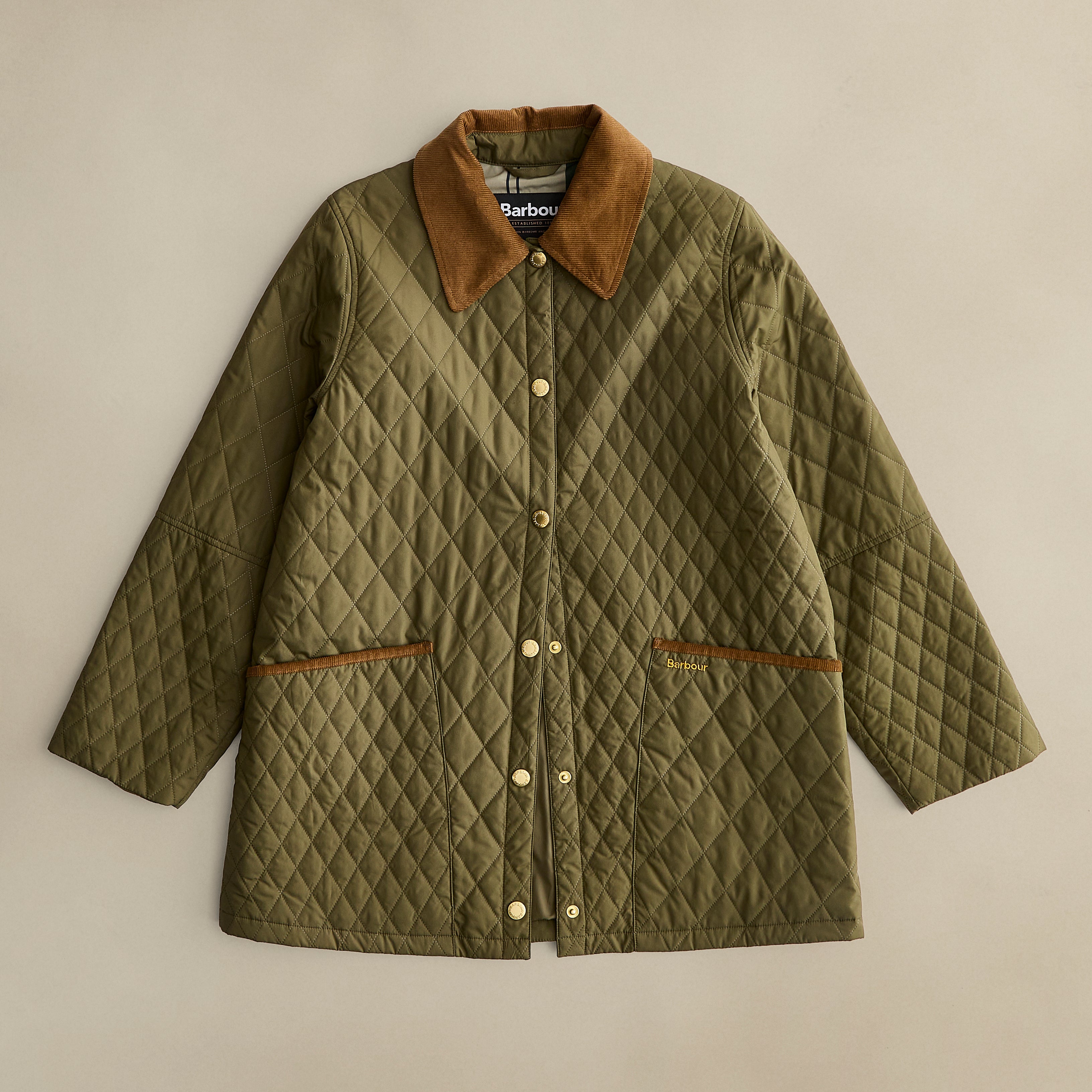 Barbour Goldmire Quilted Jacket Ivy Green/Ancient