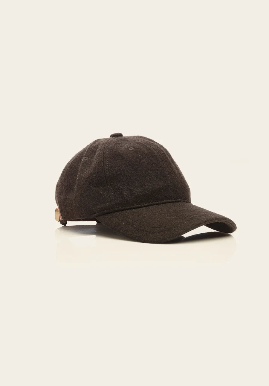 The Wool Cap-Black