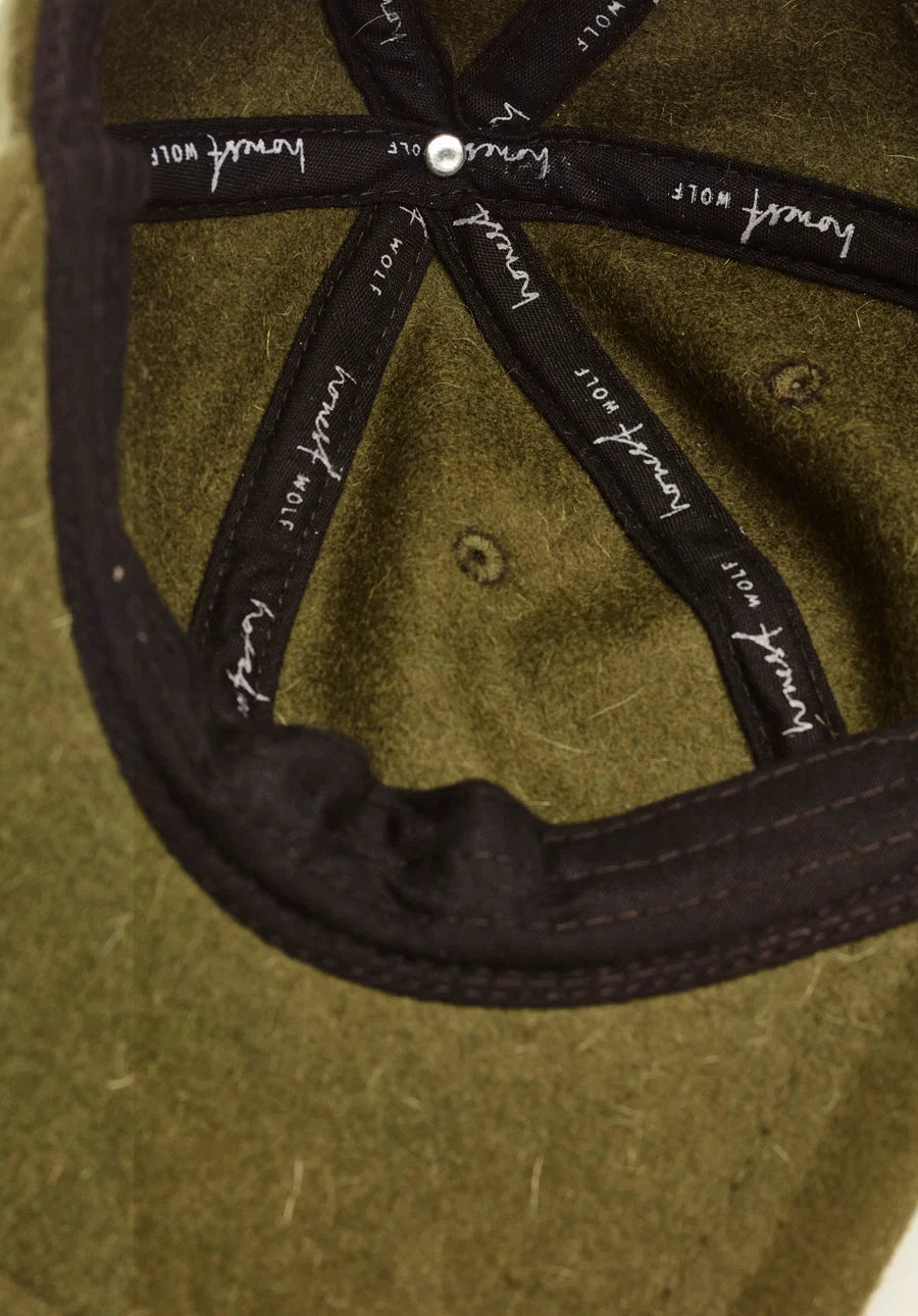 The Wool Cap-Forest Green