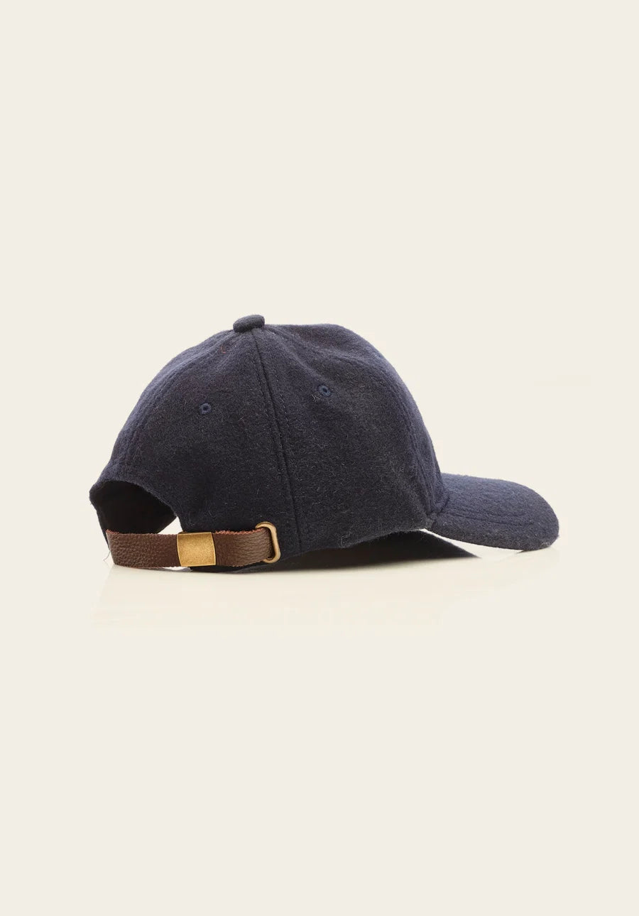 The Wool Cap-Classic Navy