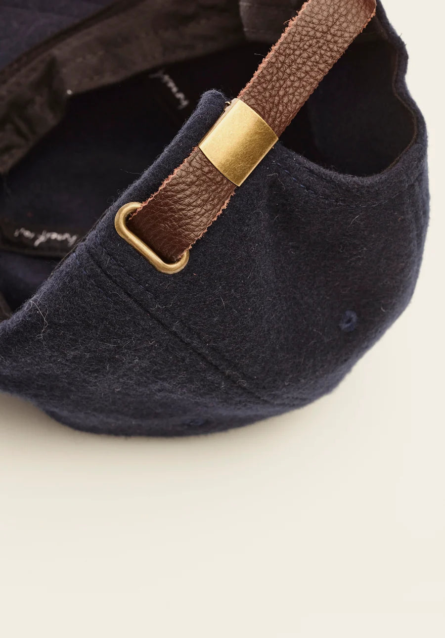 The Wool Cap-Classic Navy
