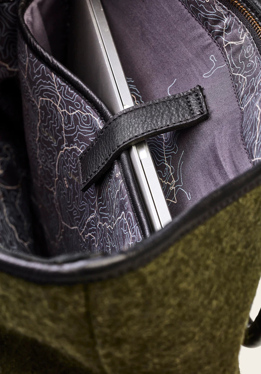 The Mini Tote-Green