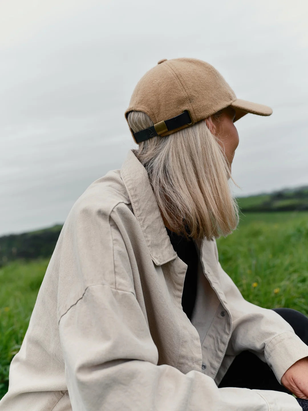 The Wool Cap-Caramel