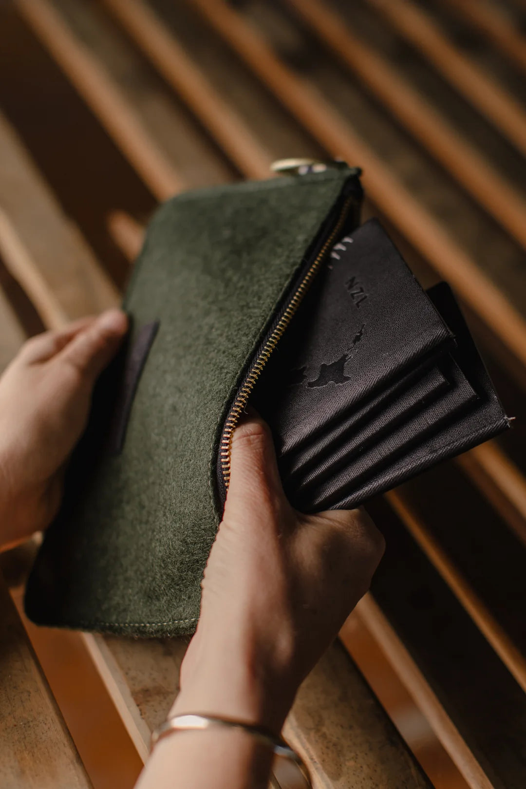 The Wool Pouch-Forest