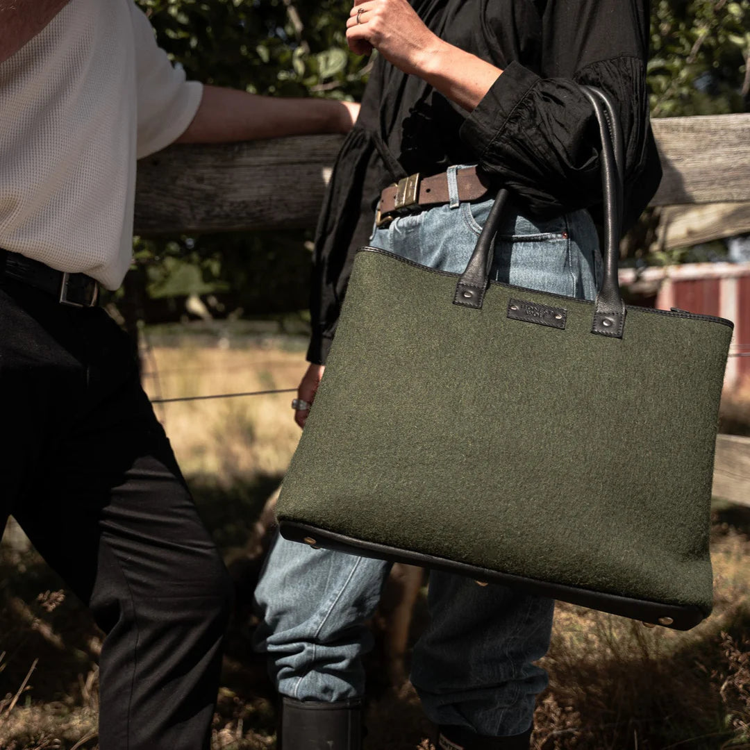The Mini Tote-Green