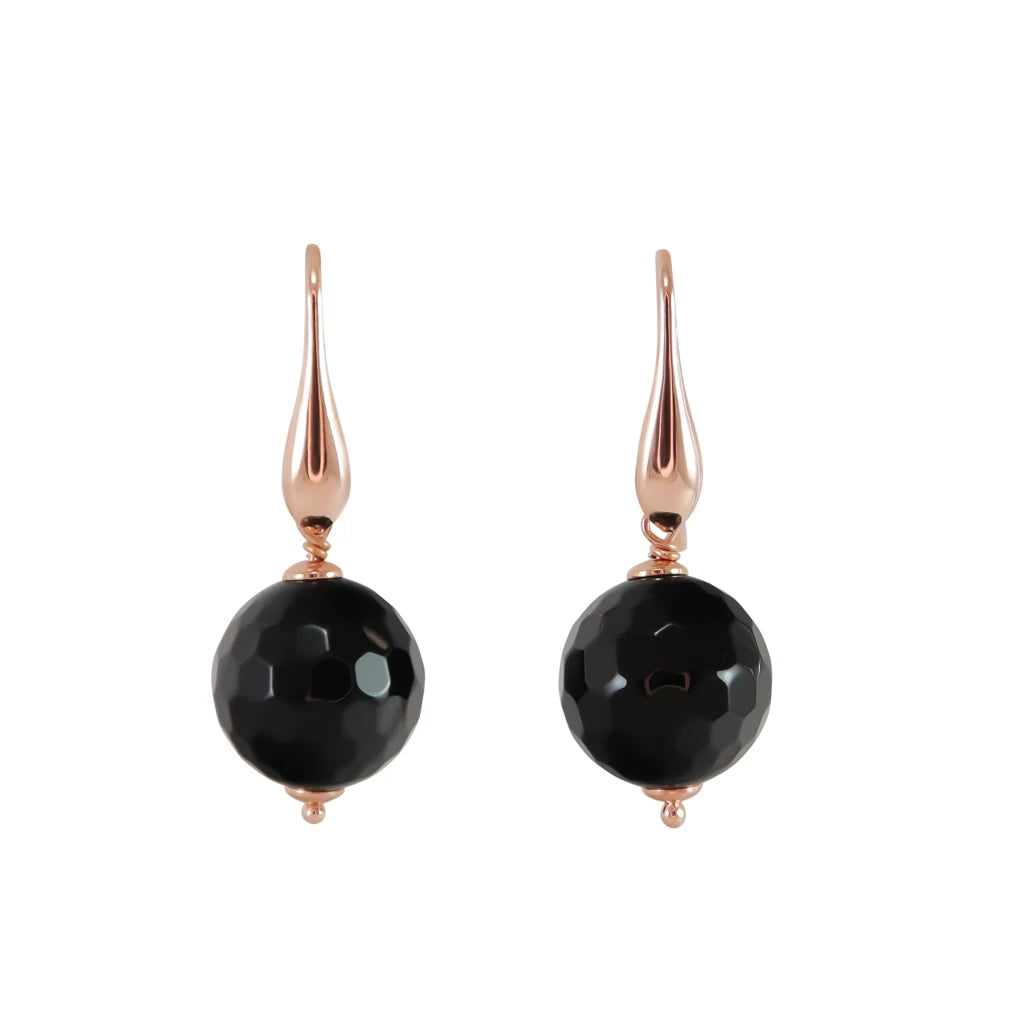 Black Agate Earrings