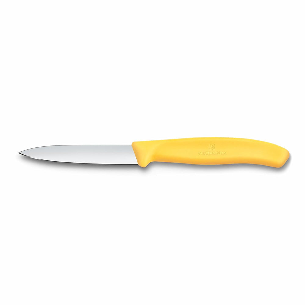 Straight Paring Knife 8cm Yellow