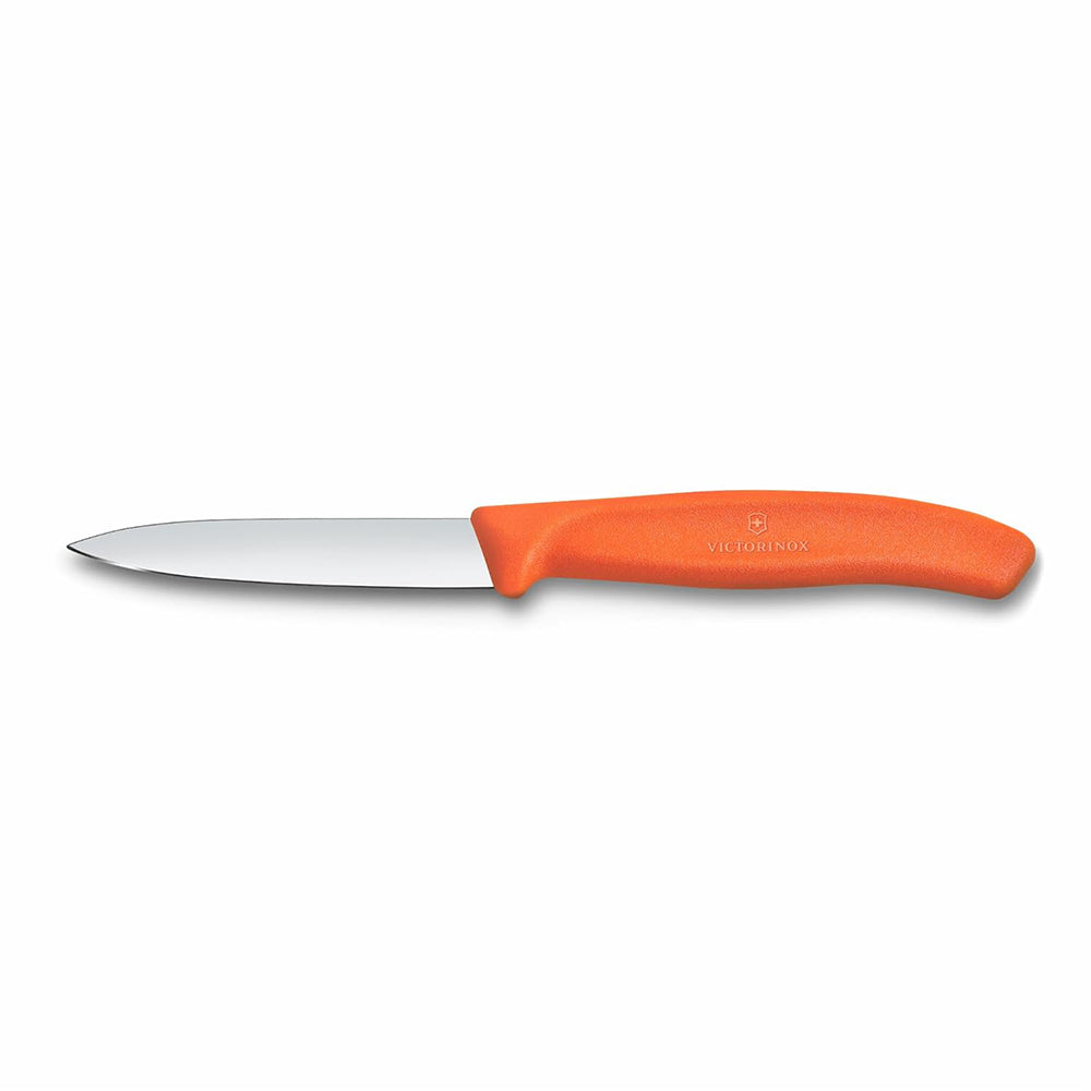 Straight Paring Knife 8cm Orange