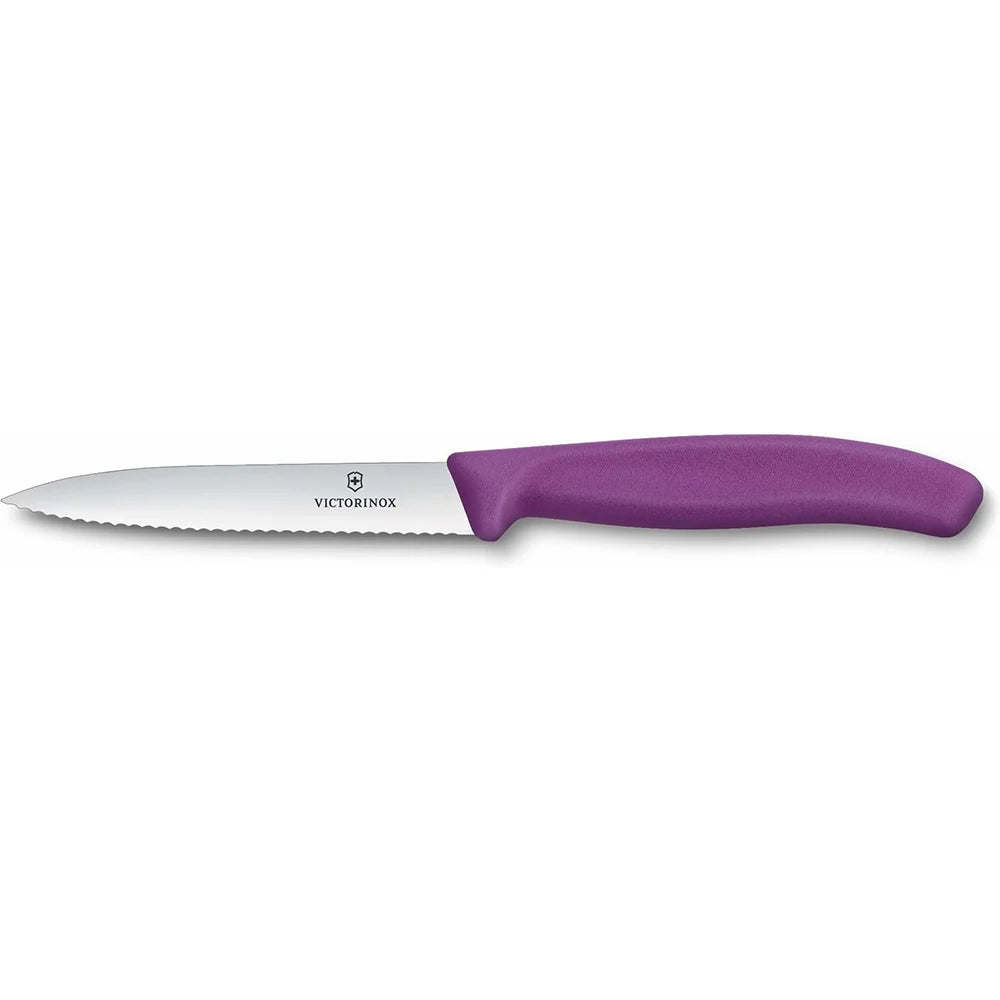 Wavy Paring Knife 8cm Purple