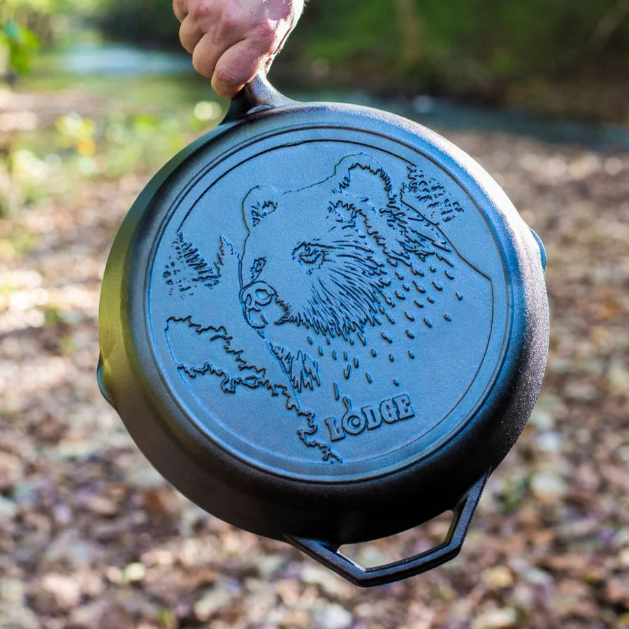 Wildlife Skillet Bear 30x5cm