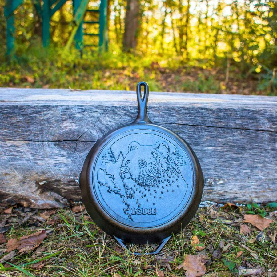 Wildlife Skillet Bear 30x5cm