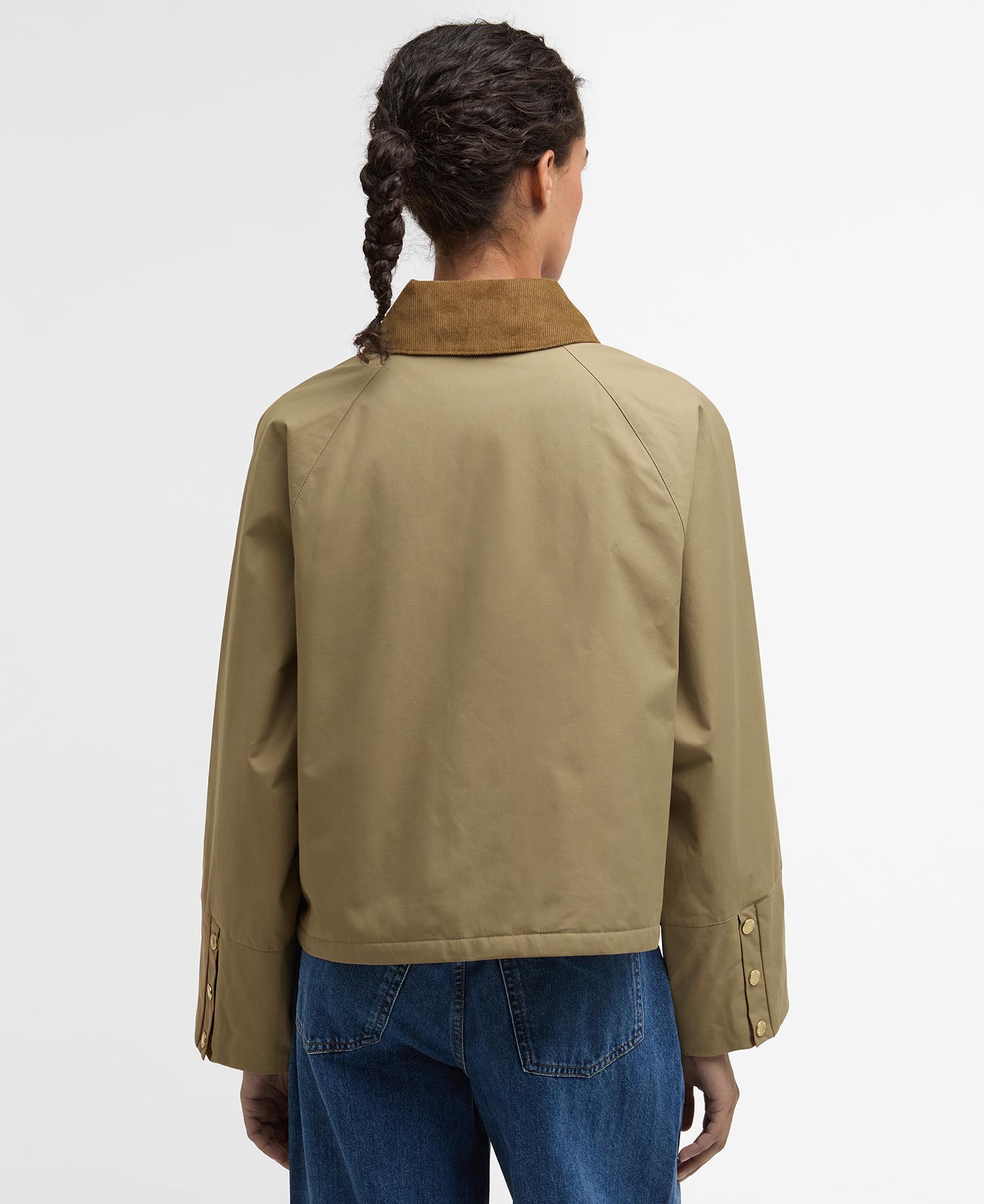 Barbour Phoebe Casual Jacket - Military Brown