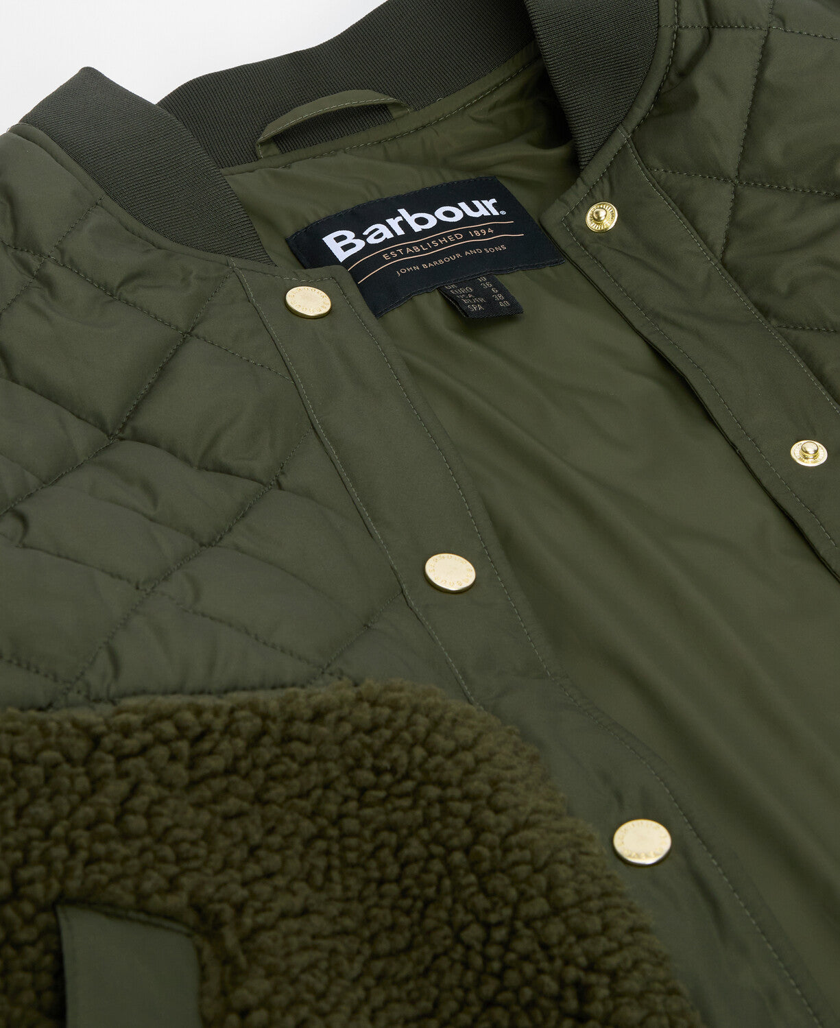 Barbour Wetherby Fleece-Olive
