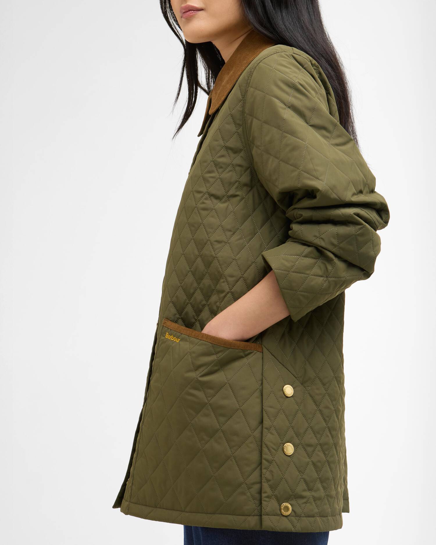 Barbour Goldmire Quilted Jacket Ivy Green/Ancient