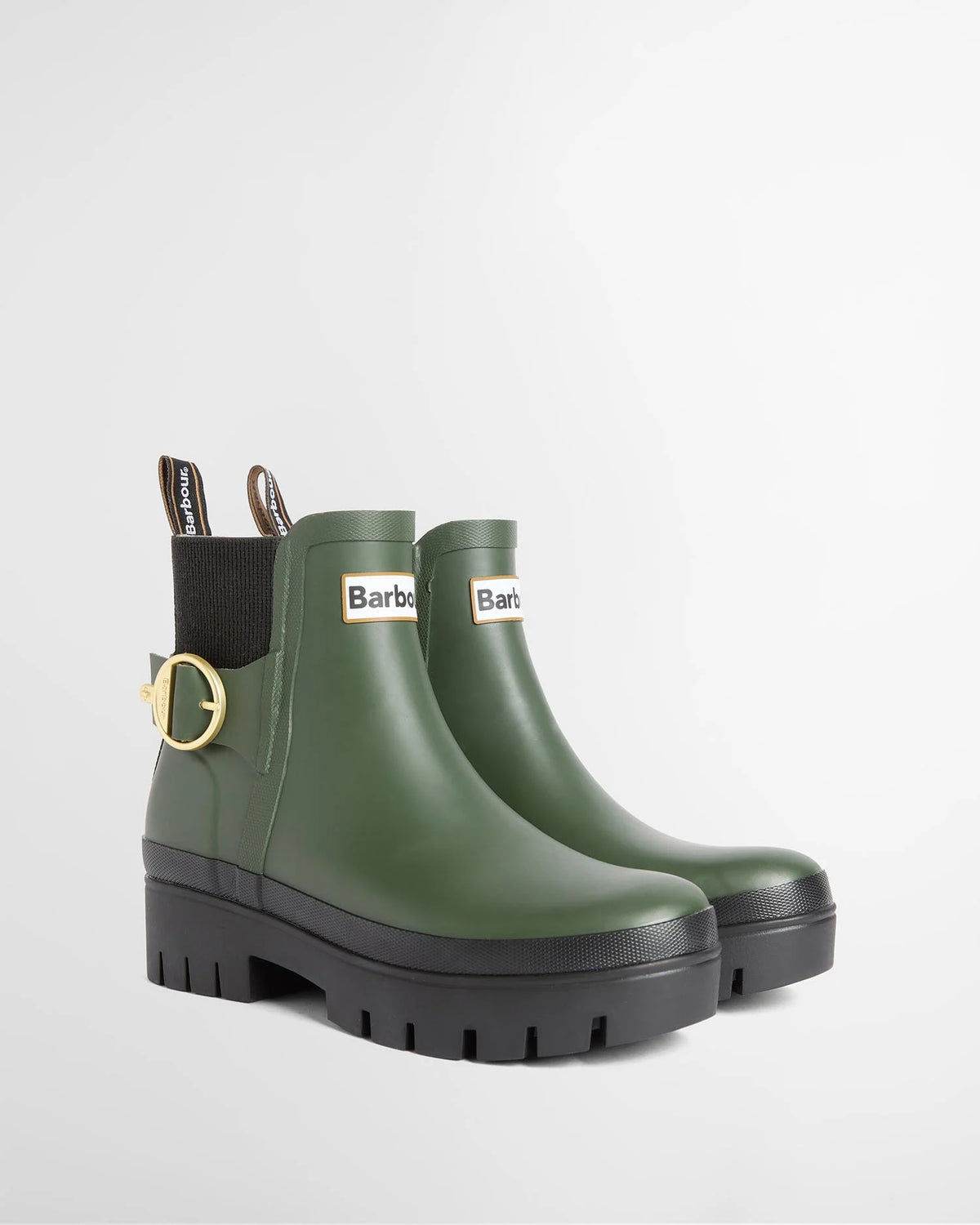 Barbour Hepburn Ankle Welly Olive/Black