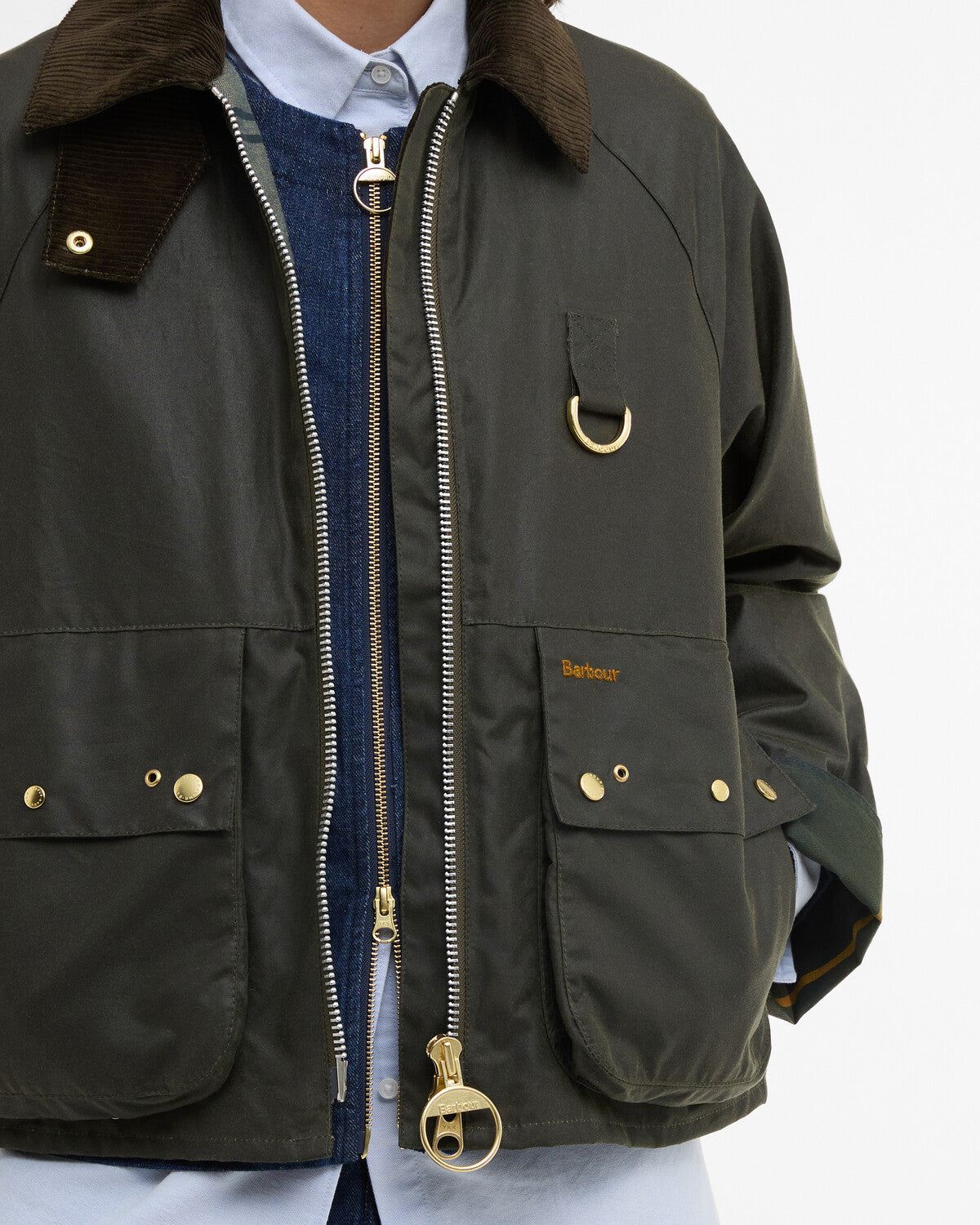 Barbour Kearton Wax-Olive/Ancient Tartan