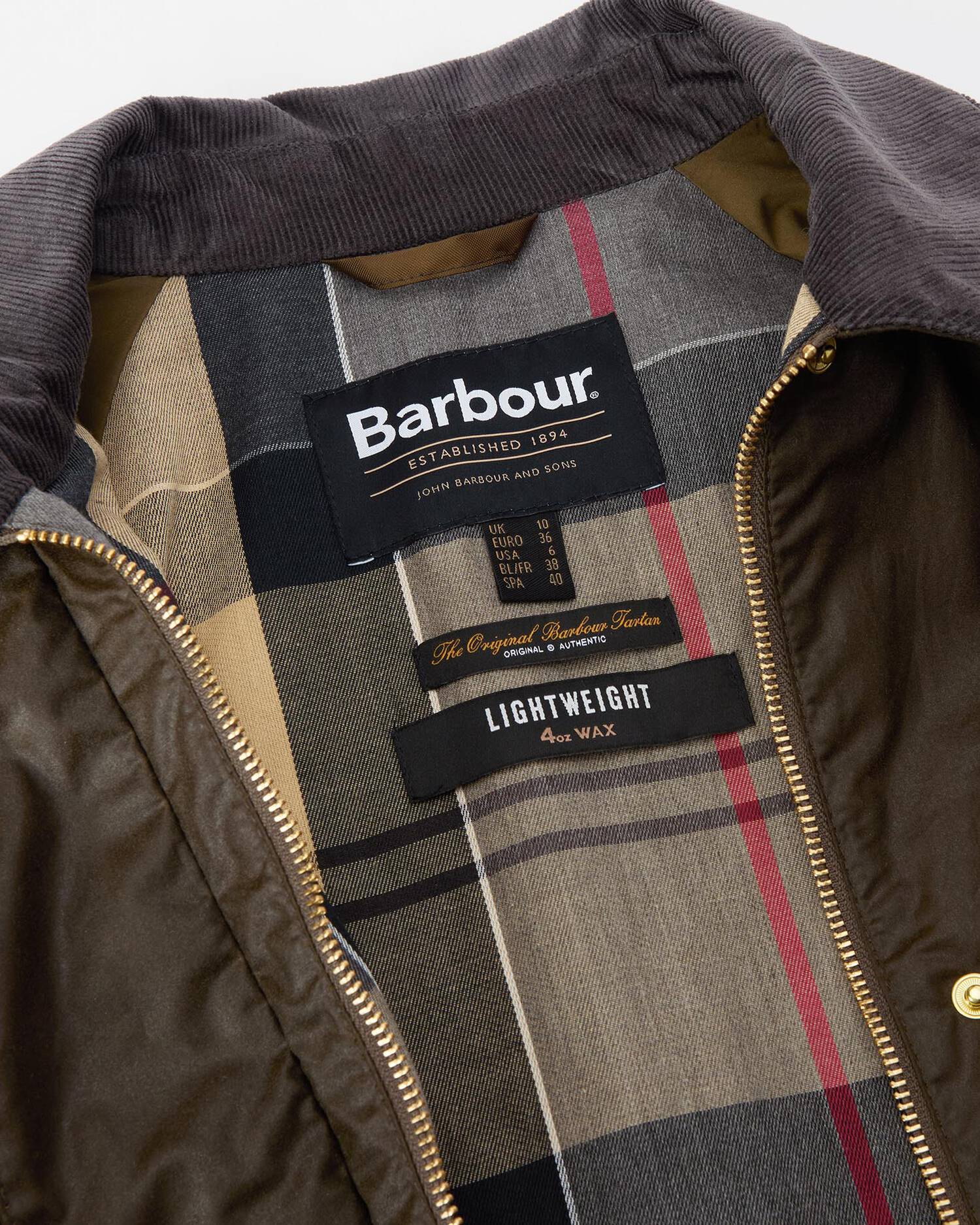 Barbour Argill Wax Jacket Beech/Dress