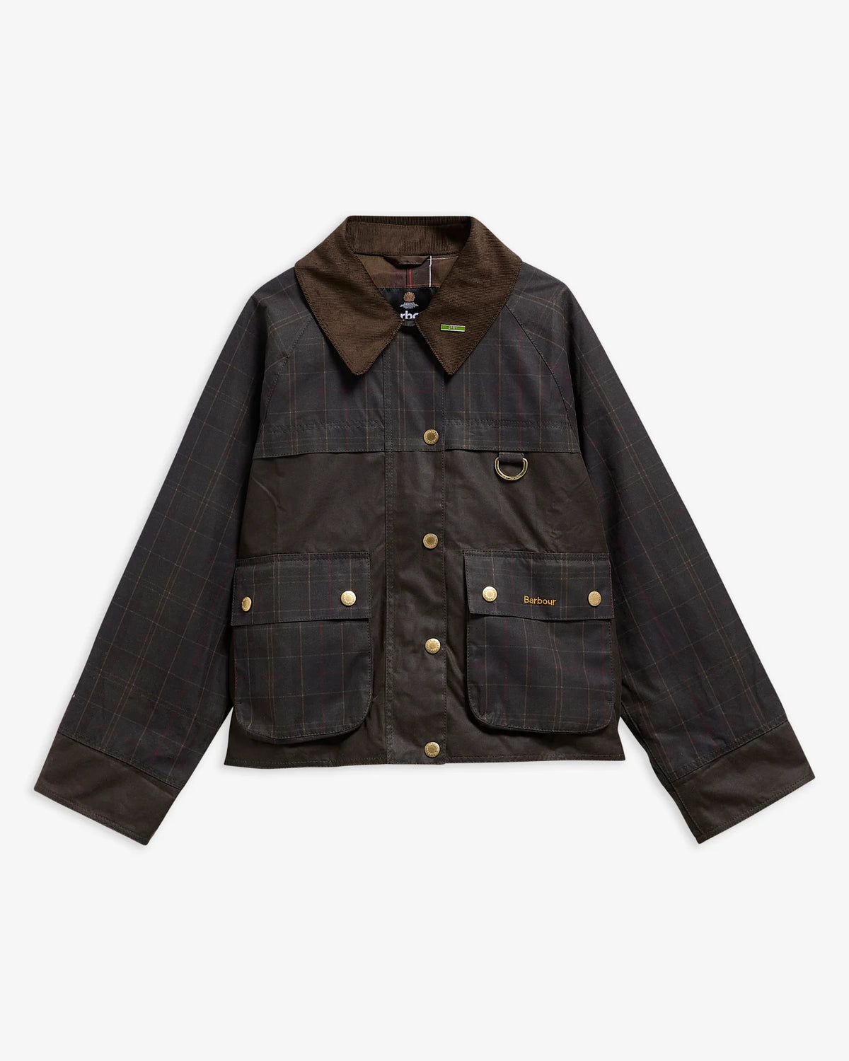 Barbour Tartan Reimagined Icons Tartan Spey Wax Jacket Classic Tartan / Olive