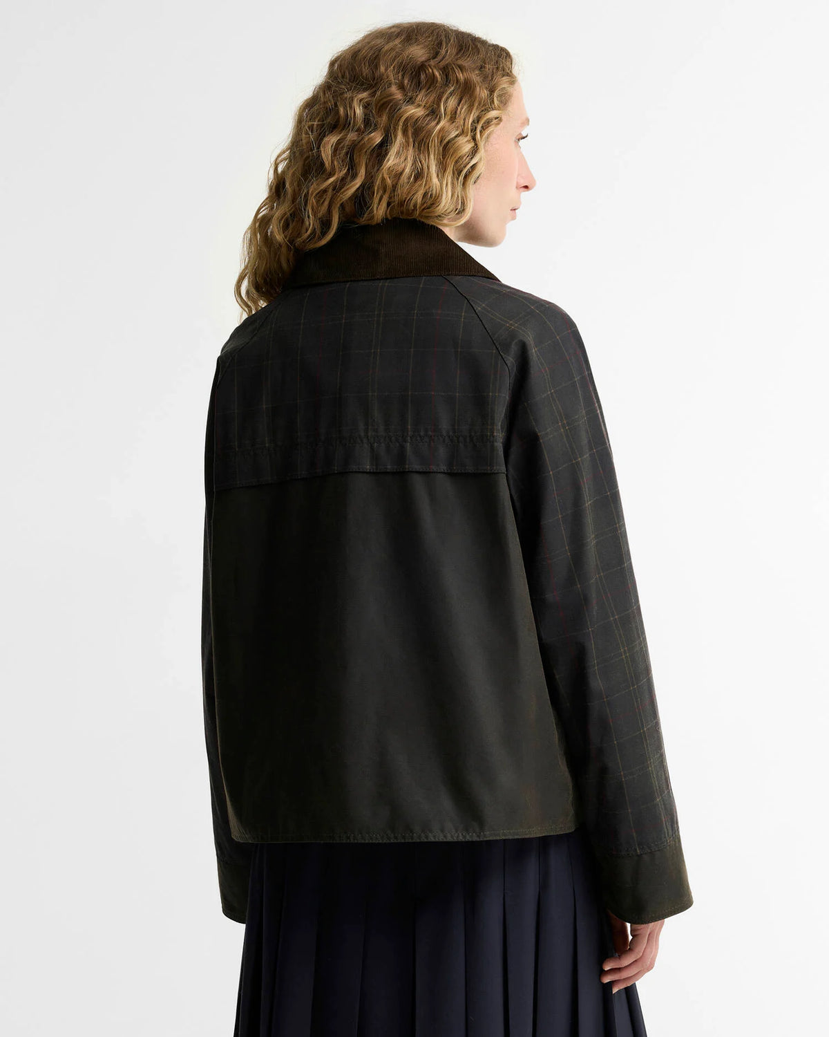 Barbour Tartan Reimagined Icons Tartan Spey Wax Jacket Classic Tartan / Olive