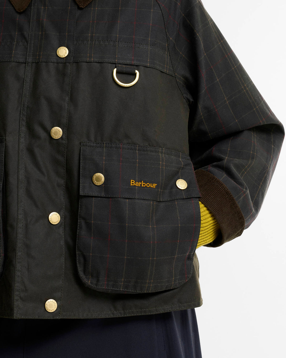 Barbour Tartan Reimagined Icons Tartan Spey Wax Jacket Classic Tartan / Olive