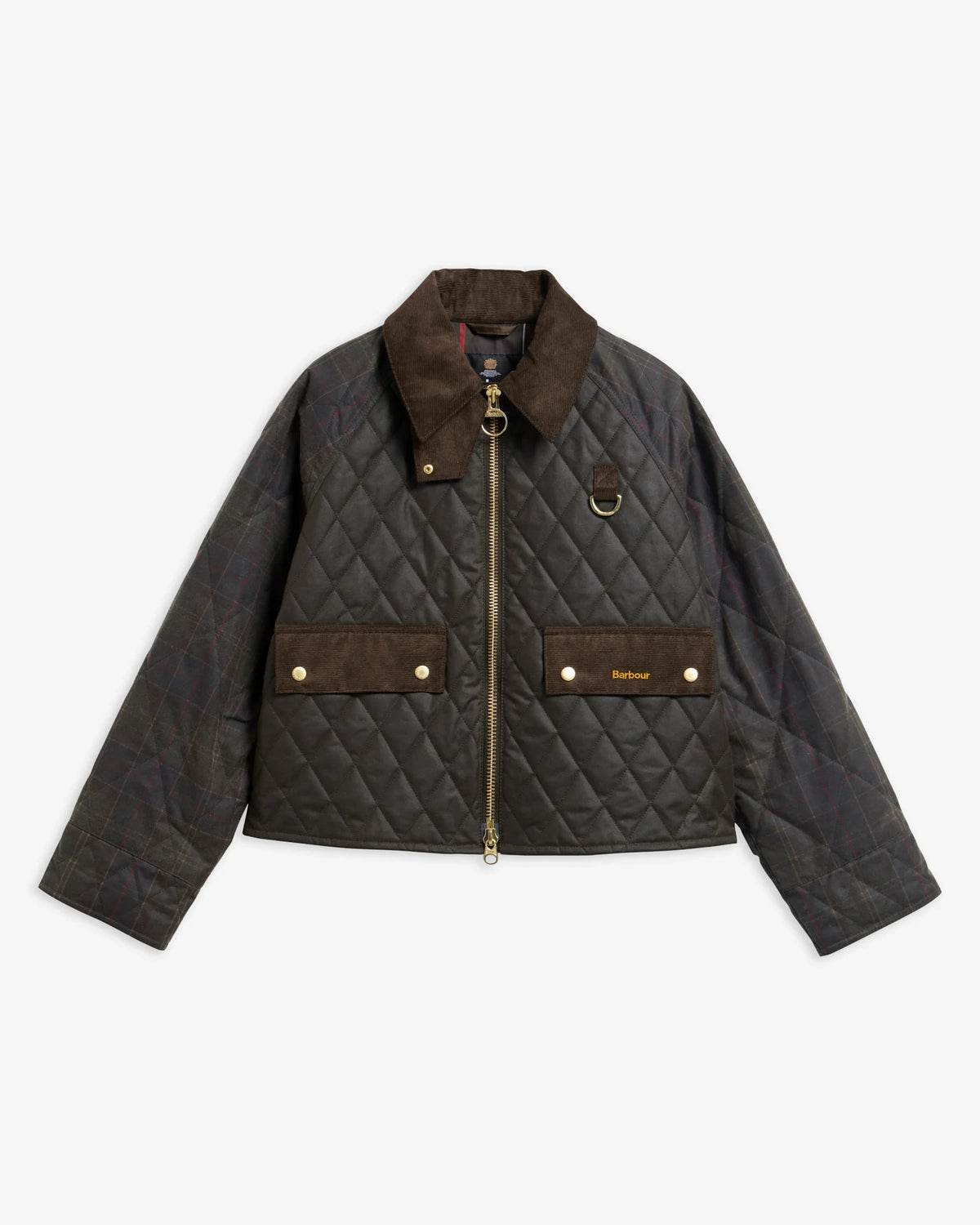 Barbour Tartan Reimagined Icons Tartan Quilted Spey Wax