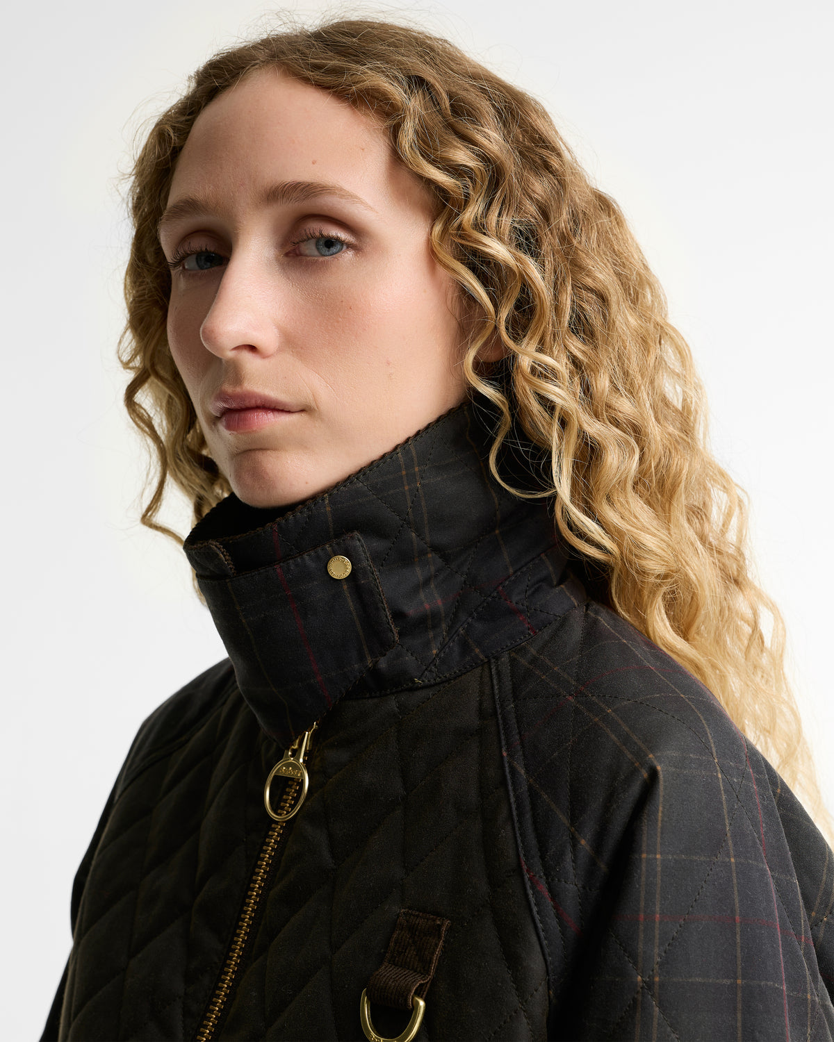 Barbour Tartan Reimagined Icons Tartan Quilted Spey Wax