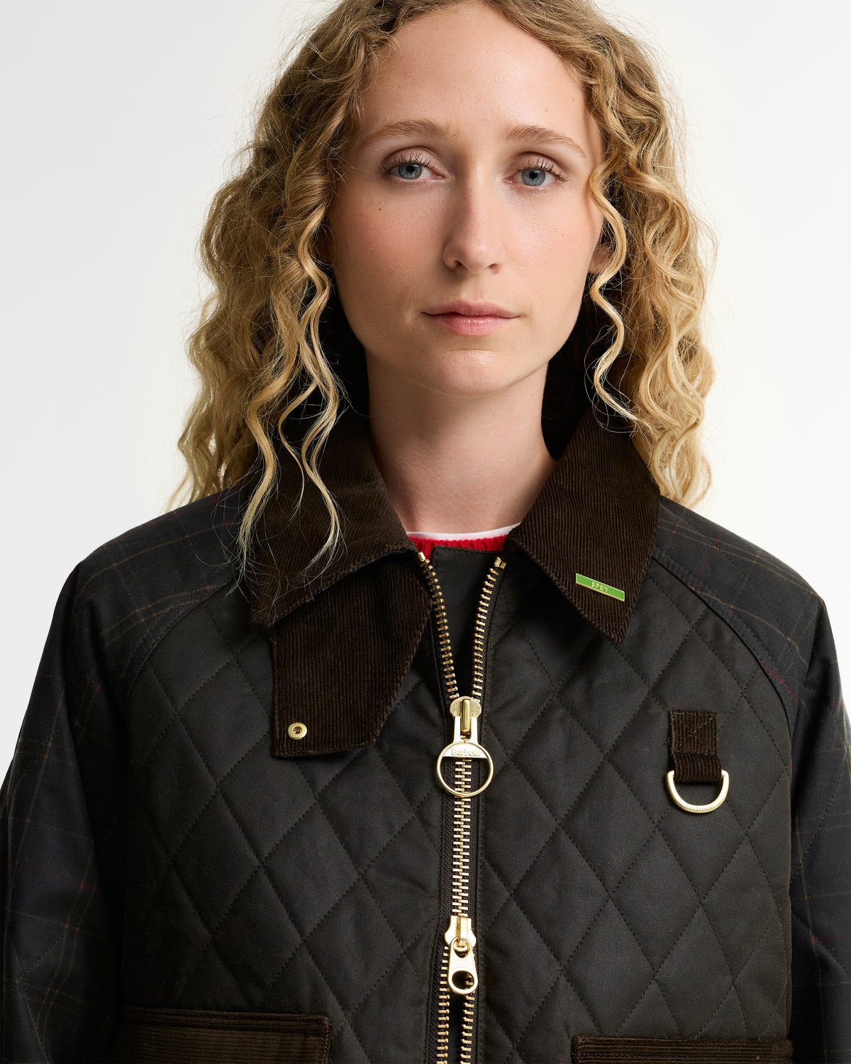 Barbour Tartan Reimagined Icons Tartan Quilted Spey Wax