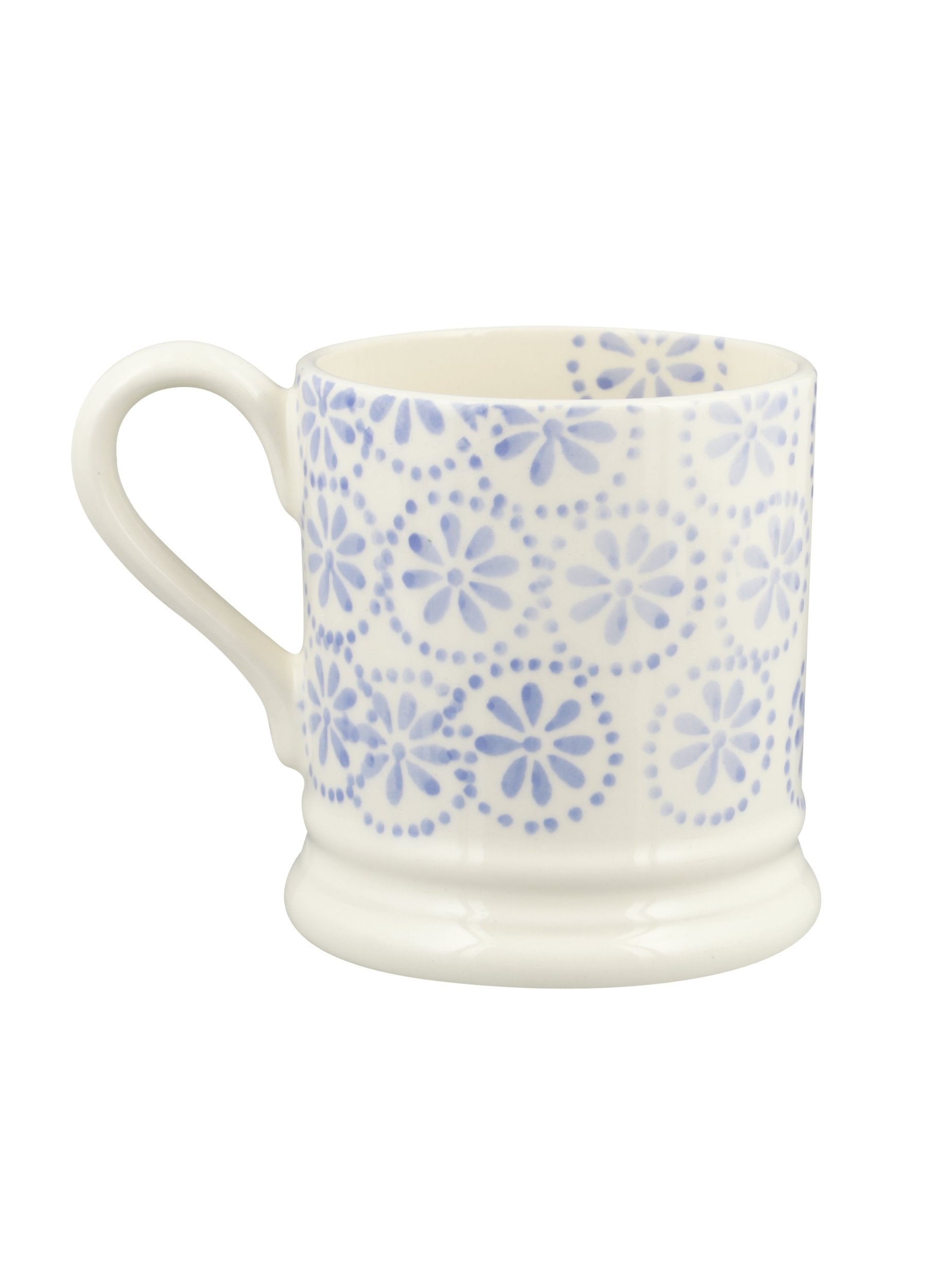 Daisy Spot Lavender Half Pint Mug