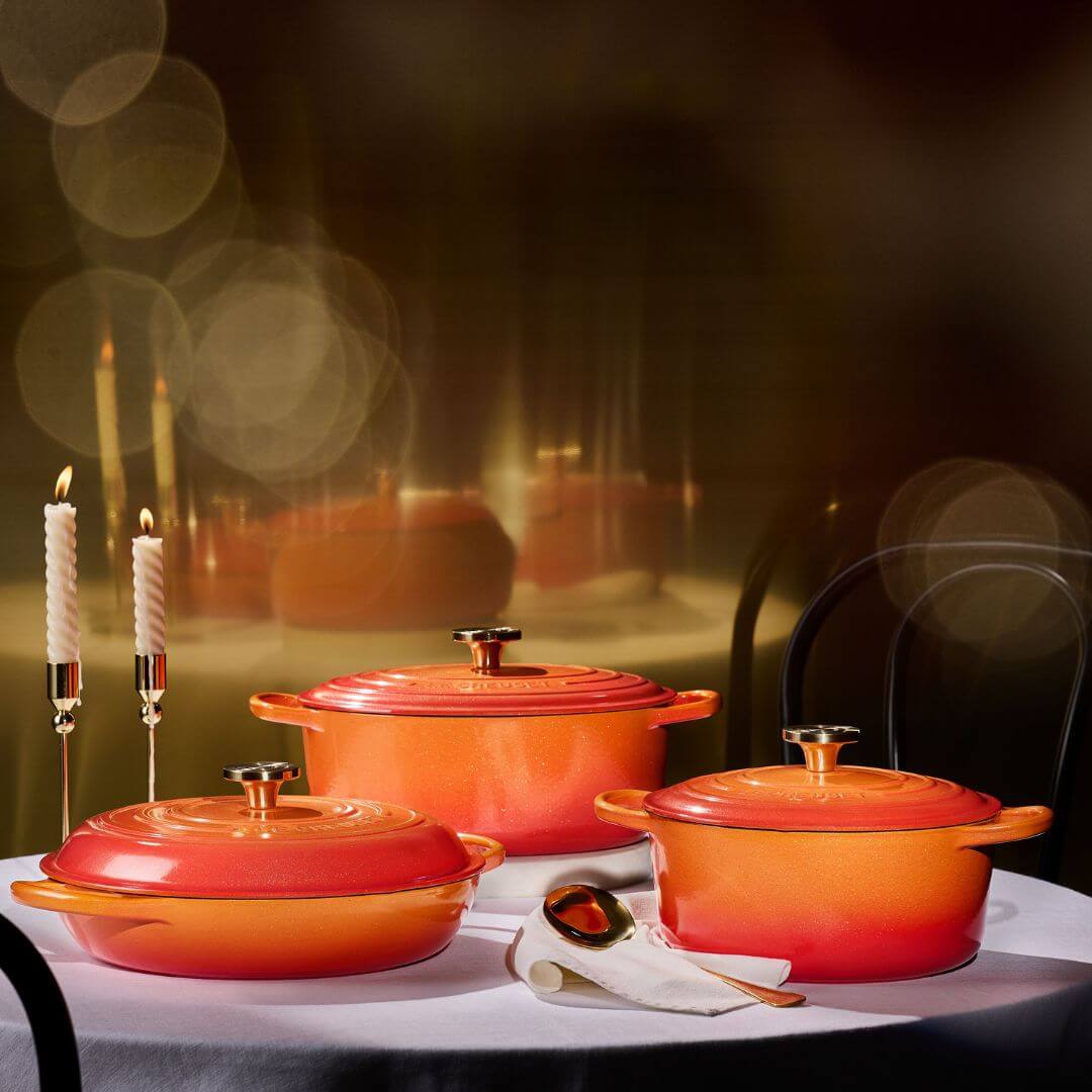 Signature Shallow Round Casserole FLAME DOREE 30cm