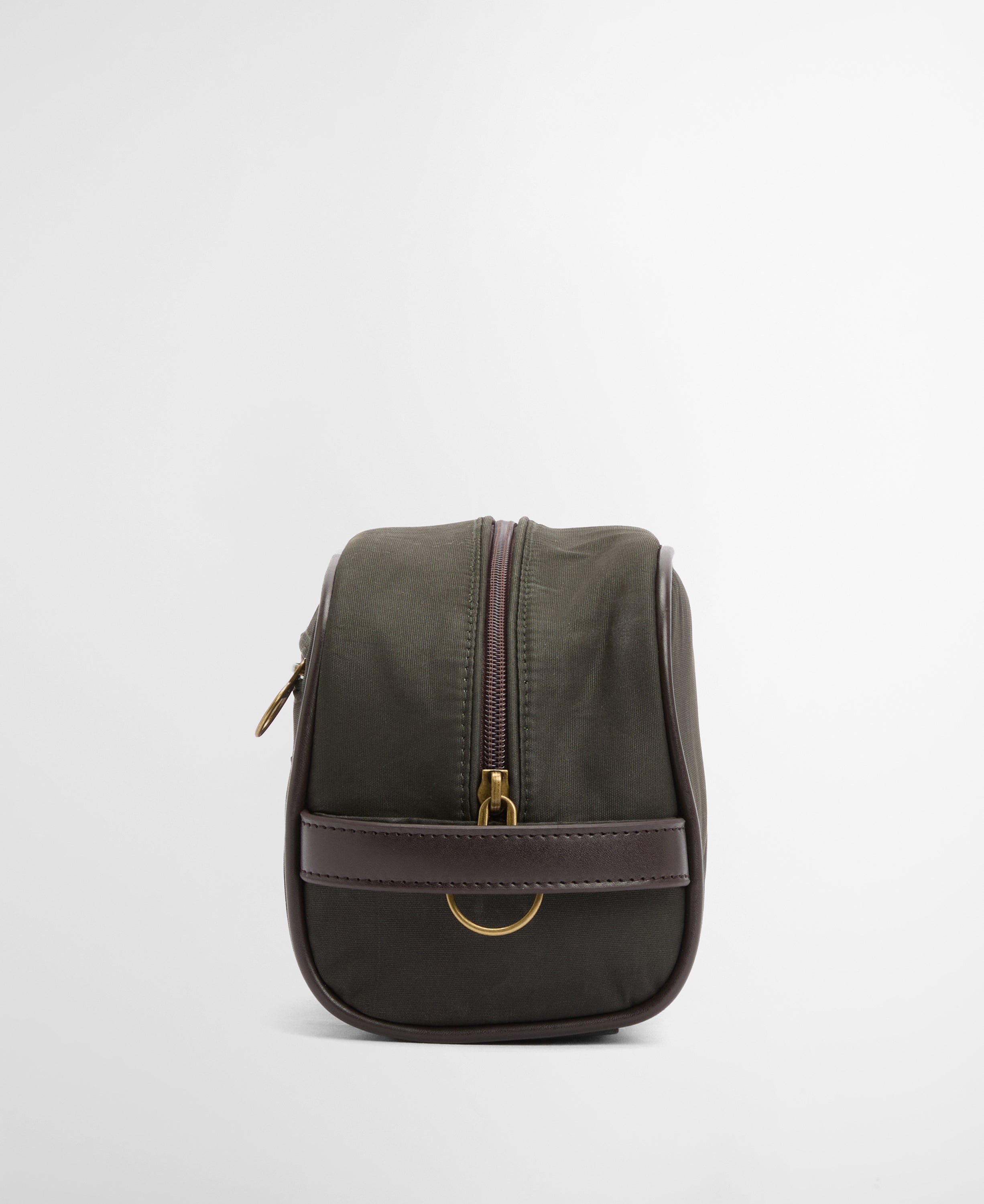 Barbour Wax Washbag - Olive