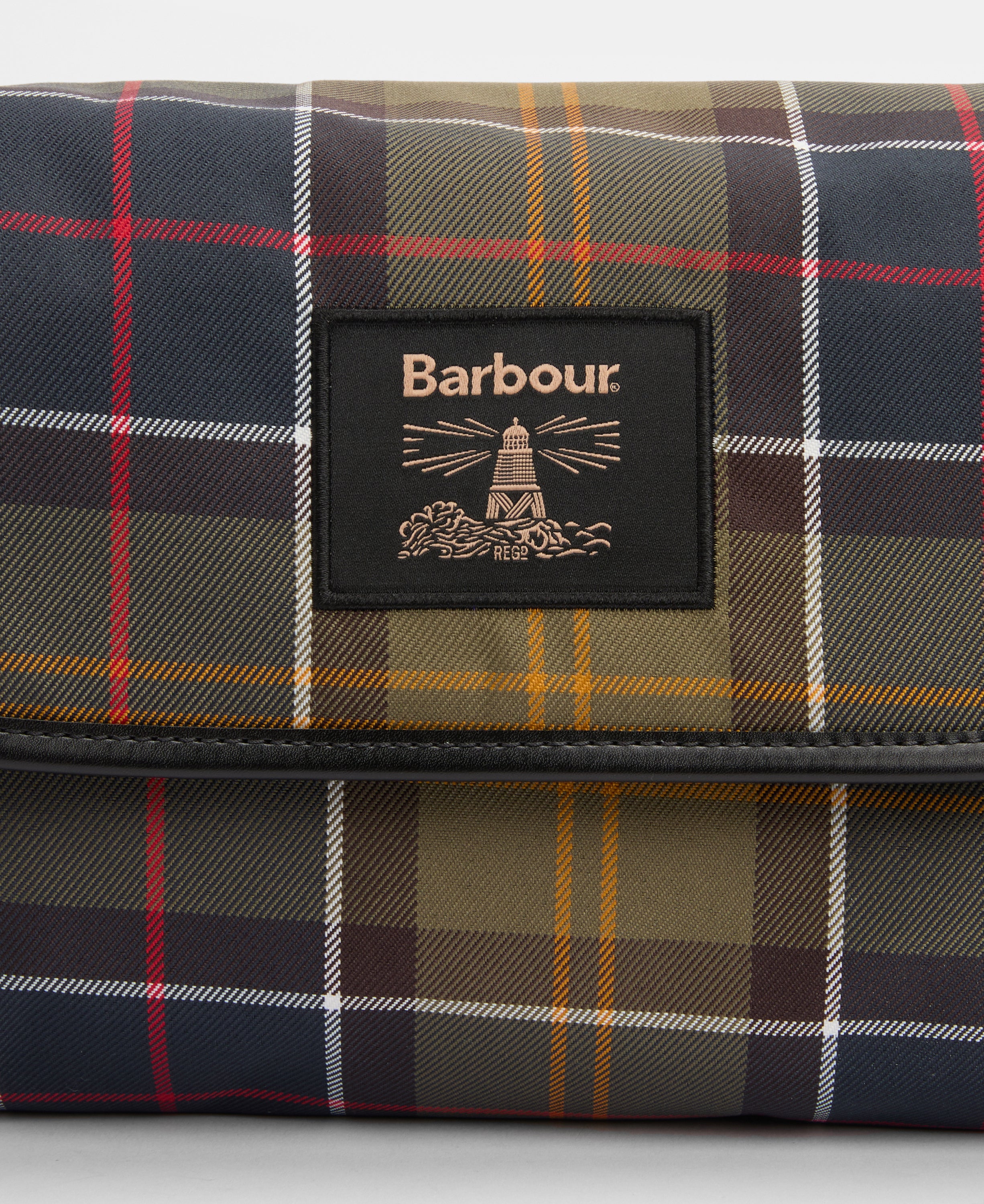 Barbour Tartan Hanging Wash Bag - Classic