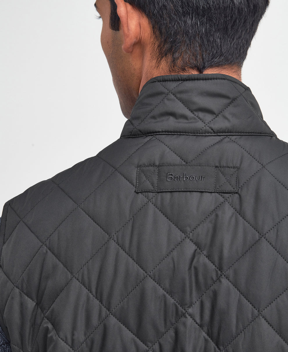 Barbour New Lowerdale Quilted  Gilet Black