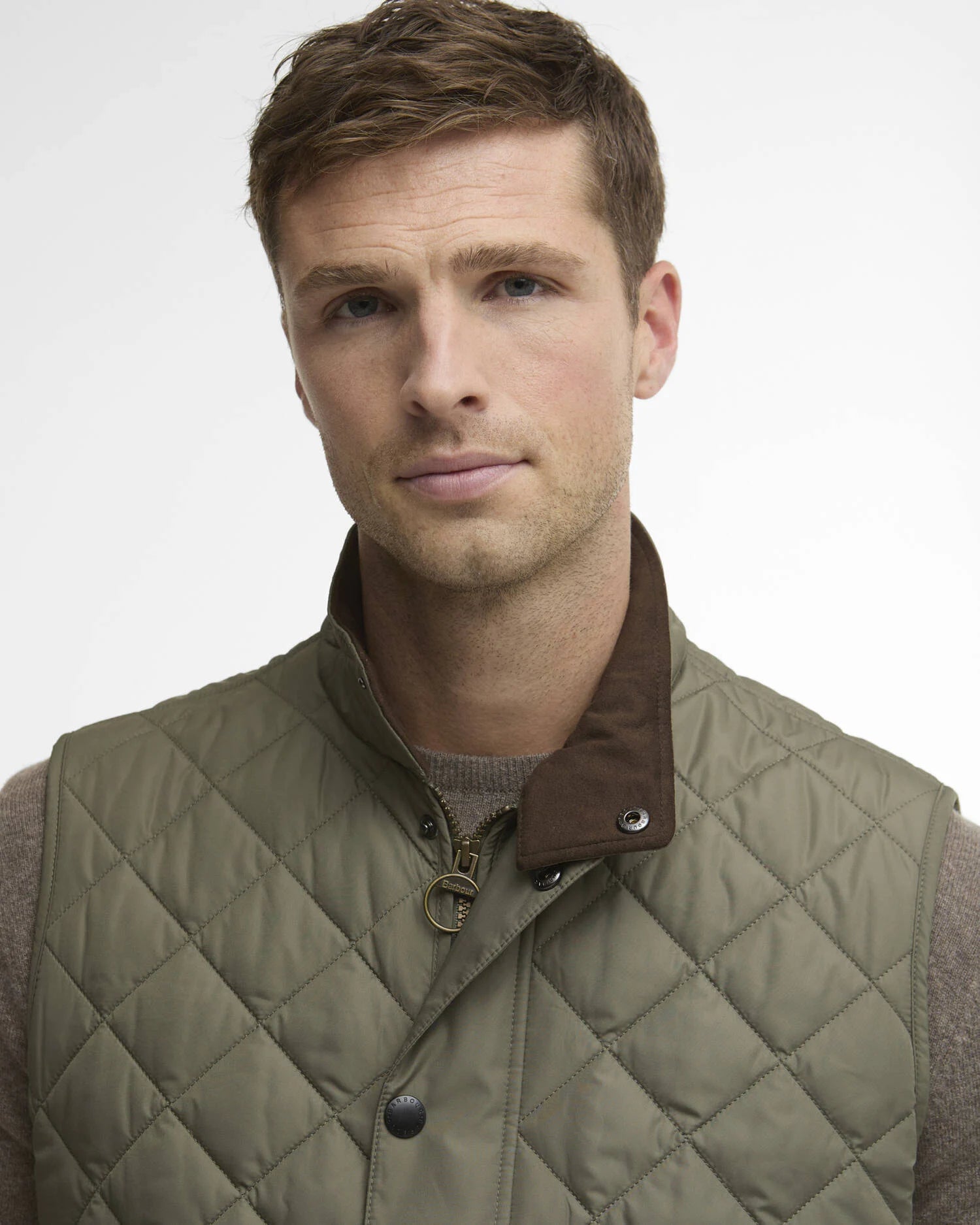 Barbour New Lowerdale Quilted Gilet Dusty Olive