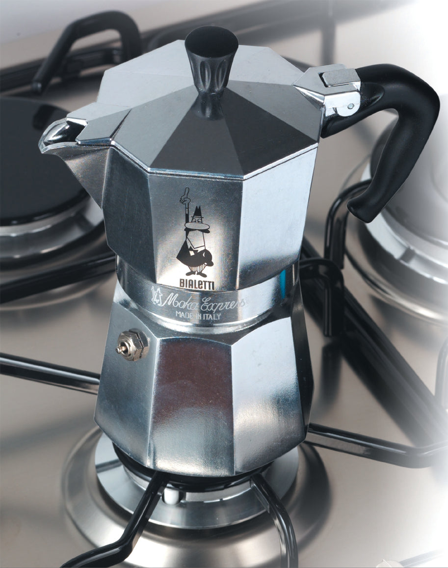 Moka Espresso Stove Top Coffee Maker 6 Cup