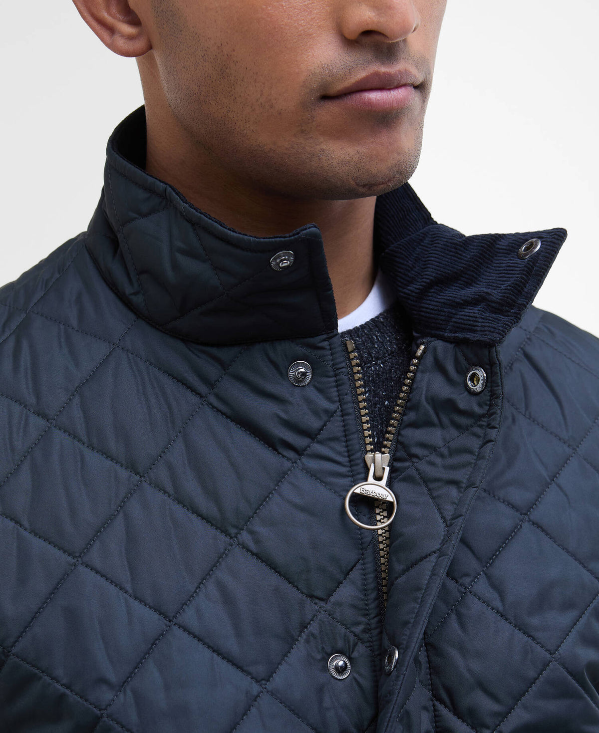 Barbour Chelsea Quilted Jacket Navy