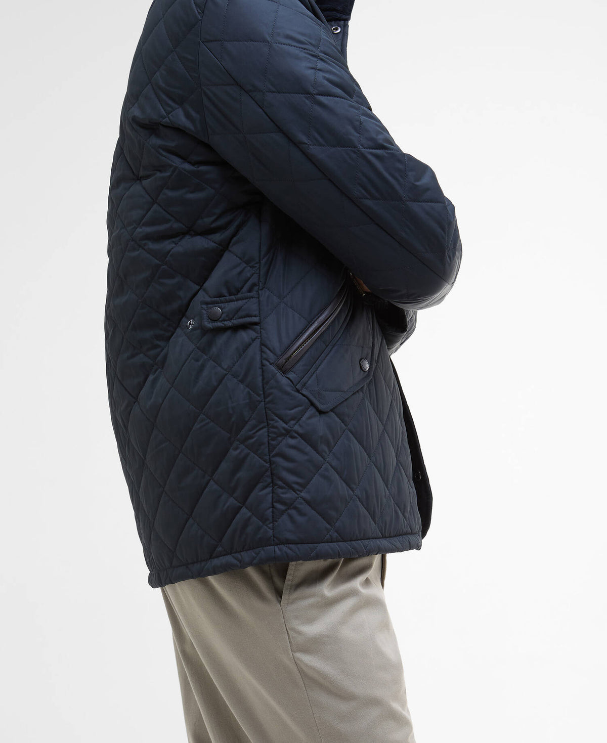Barbour Chelsea Quilted Jacket Navy