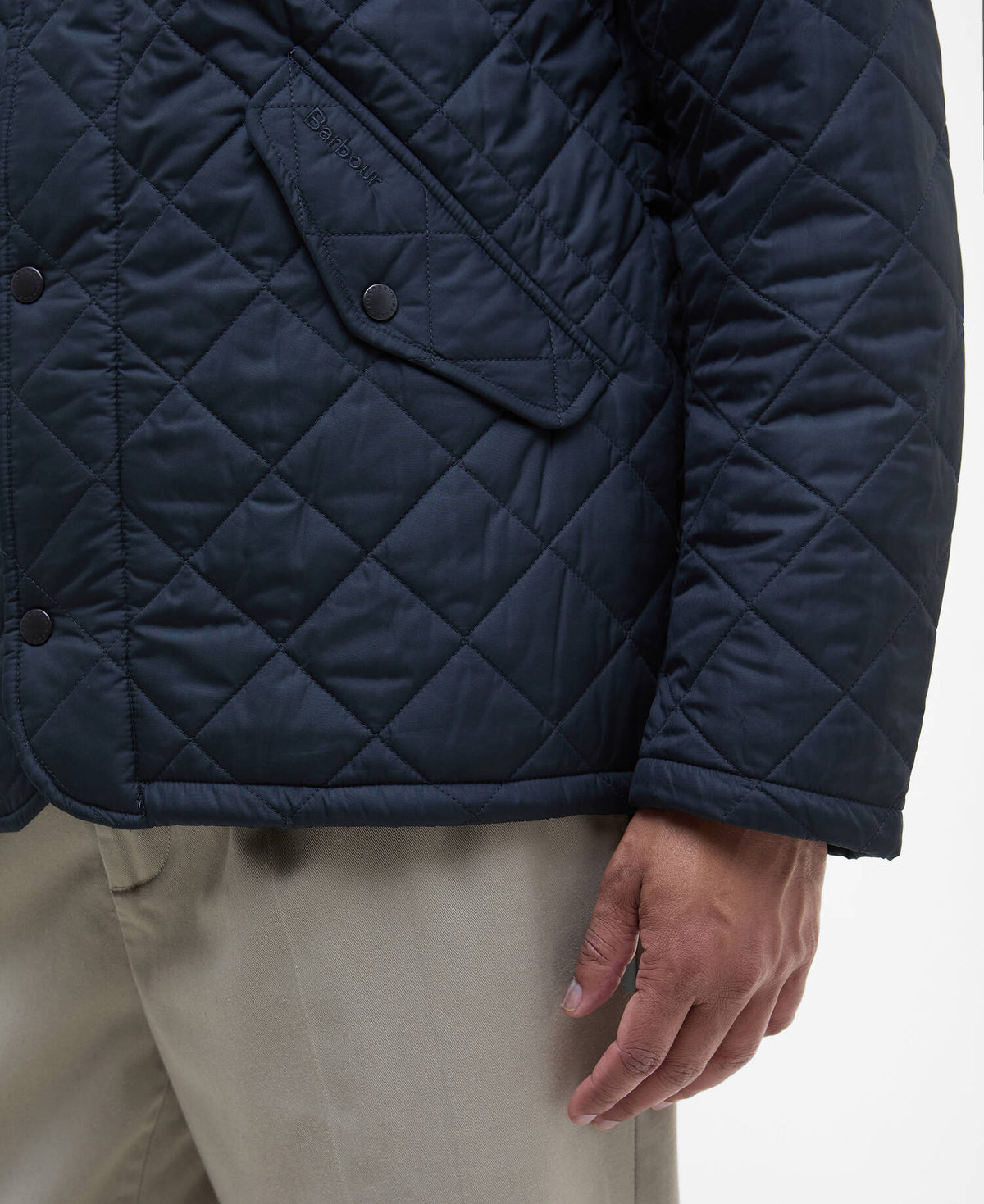 Barbour Chelsea Quilted Jacket Navy